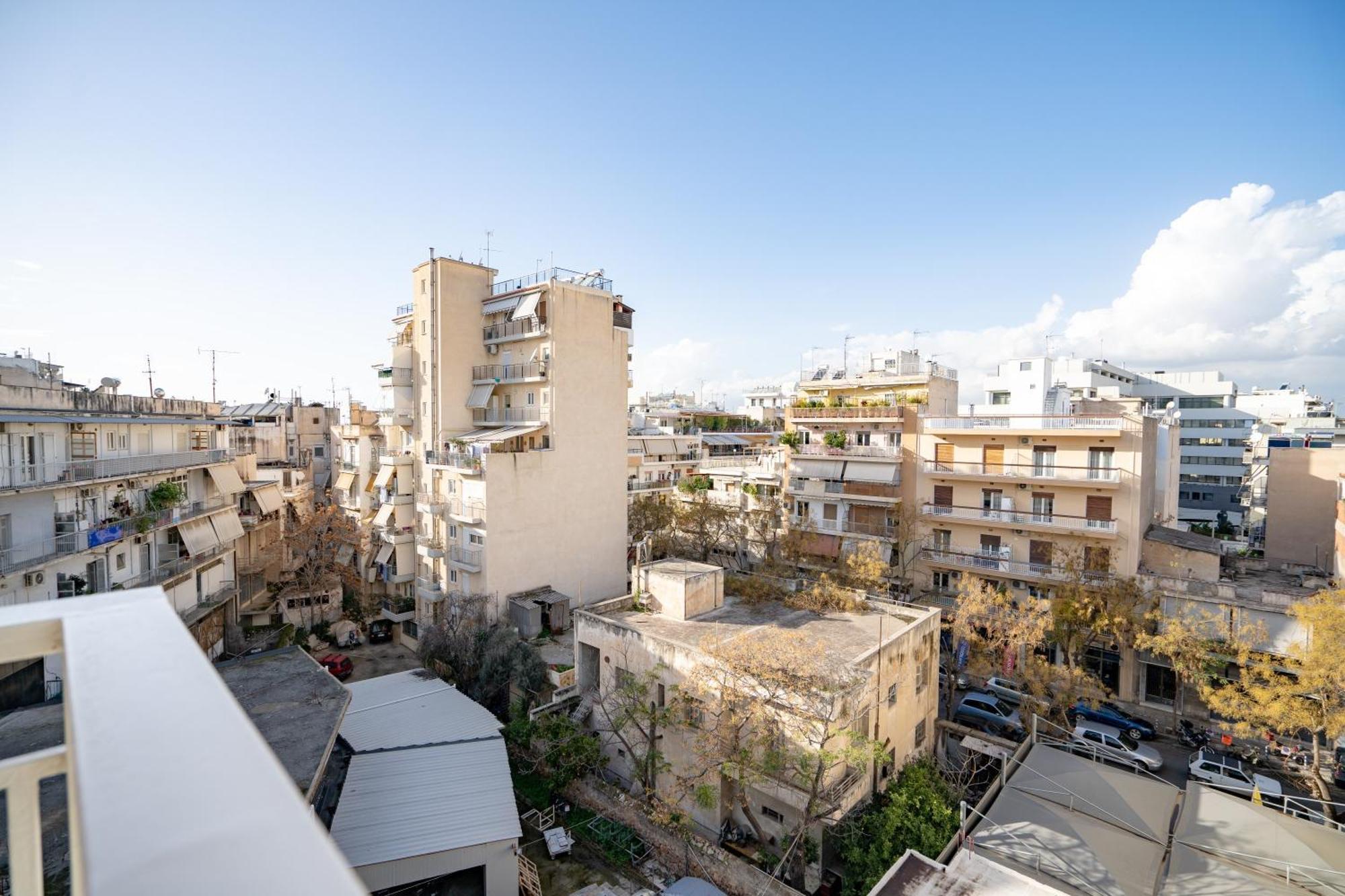 אתונה Agios Ioannis Metro St. 2 Bedrms 6 Pers. Apartment מראה חיצוני תמונה